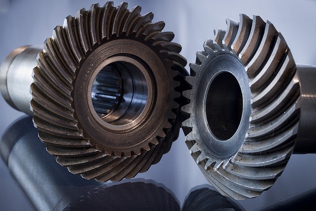 metallic glass gears