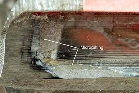 Wind turbine HS pinion with micropitting at edge of contact | Download Scientific Diagram