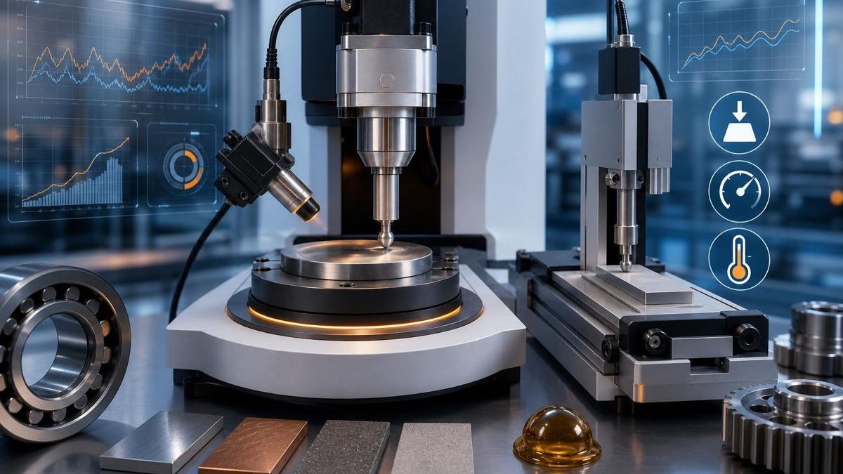 How to choose a tribometer: modern tribology testing equipment for friction, wear and lubricant evaluation