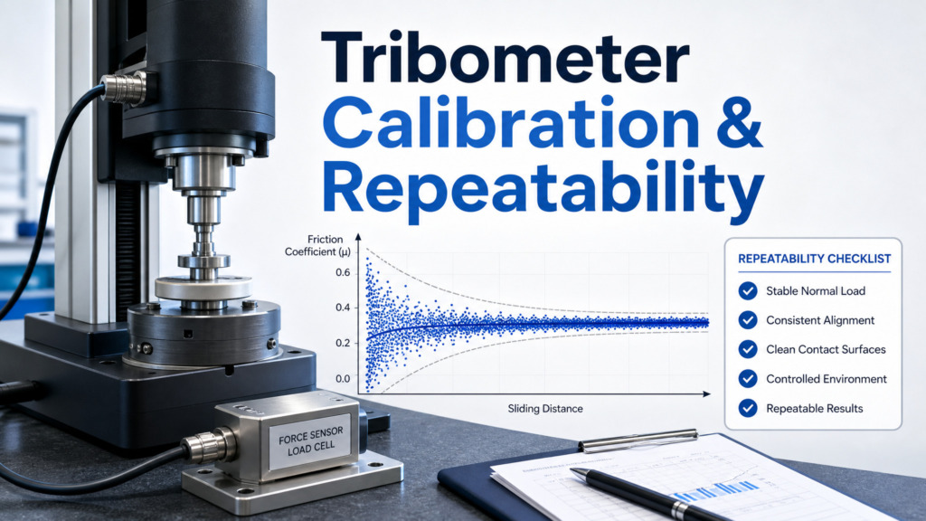 Featured image: Tribometer Calibration and Repeatability